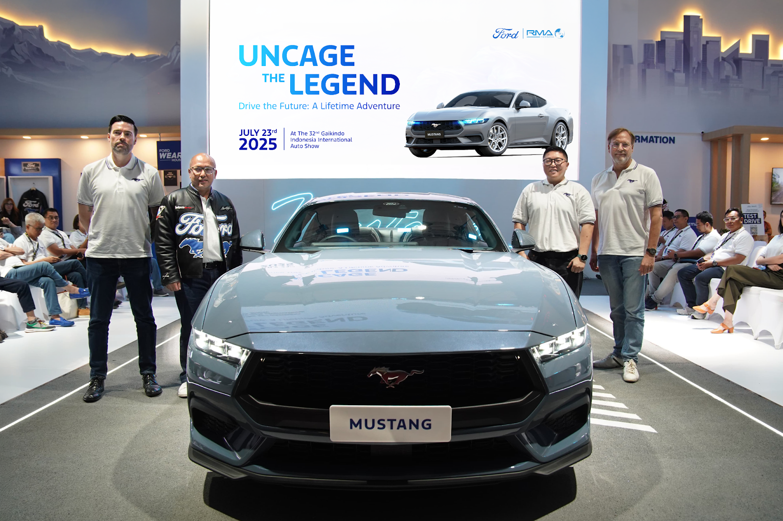 Ford Mustang 2.3L EcoBoost Resmi Meluncur di Indonesia, Tampil Perdana di GIIAS 2025